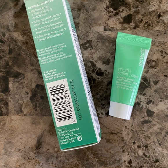 StriVectin Acne Clearing Treatment Lotion 7ml/ 0.25 fl oz- deluxe sample New - Picture 4 of 6